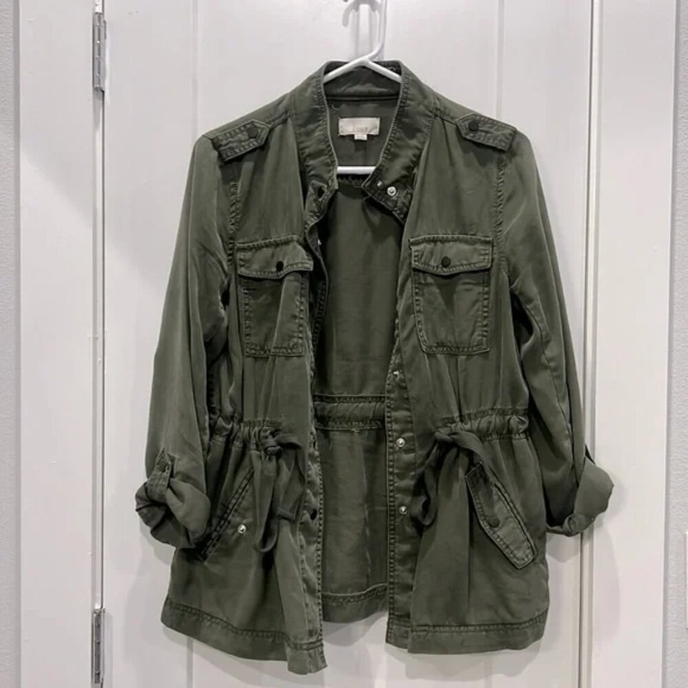 EUC Loft Forest Green Women’s Utility Jacket